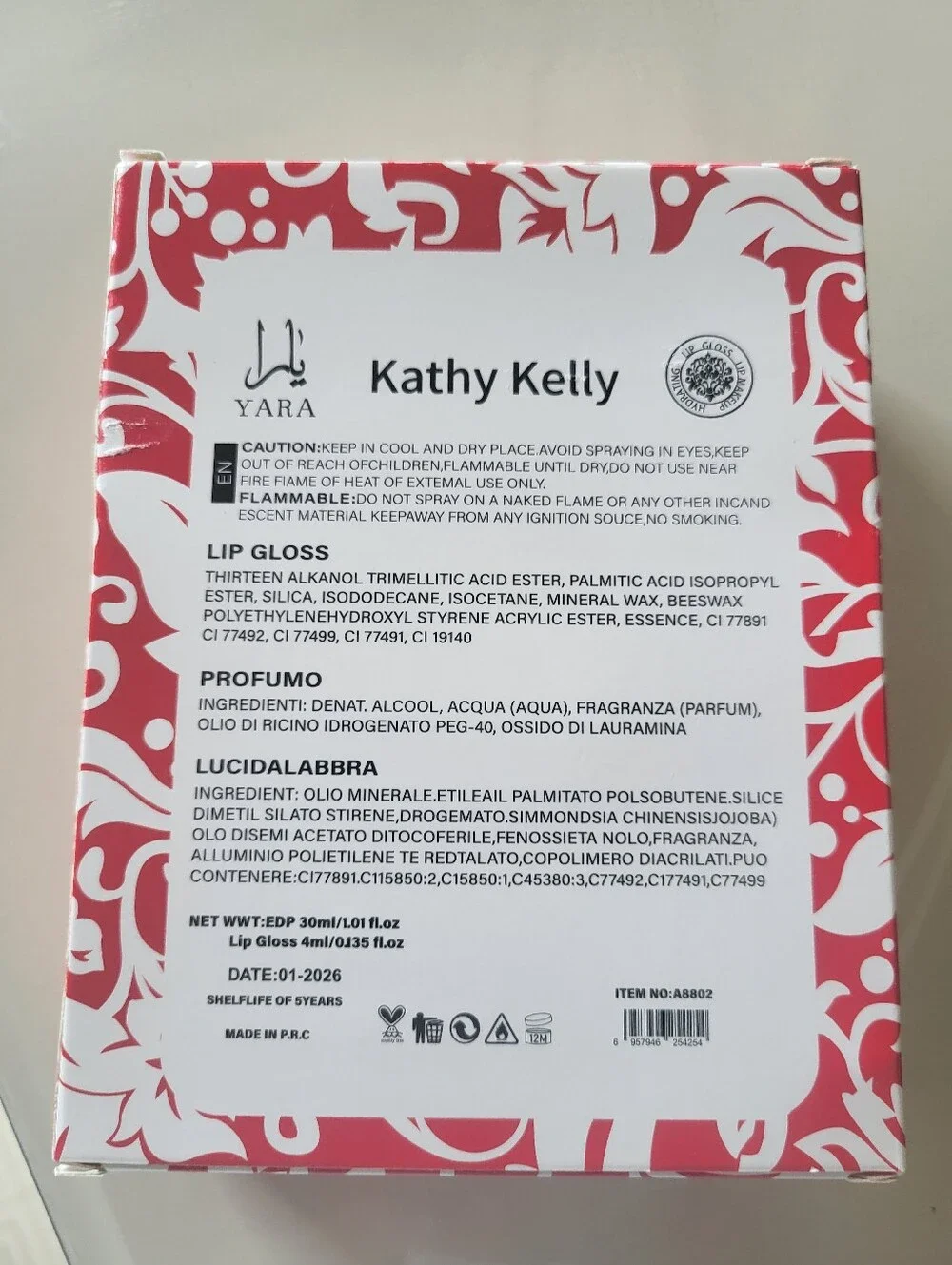 Kathy Kelly ARABIC Yara Set